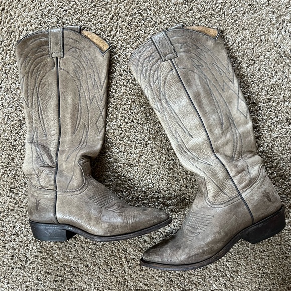 Frye Shoes - Frye Billy Pull On Cowboy Western Boots